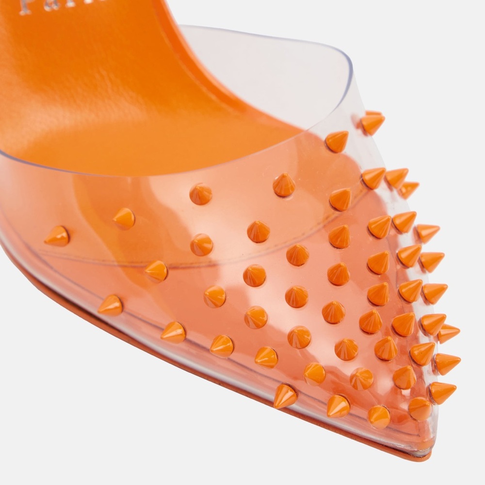 Orange Studded Women's Shoes